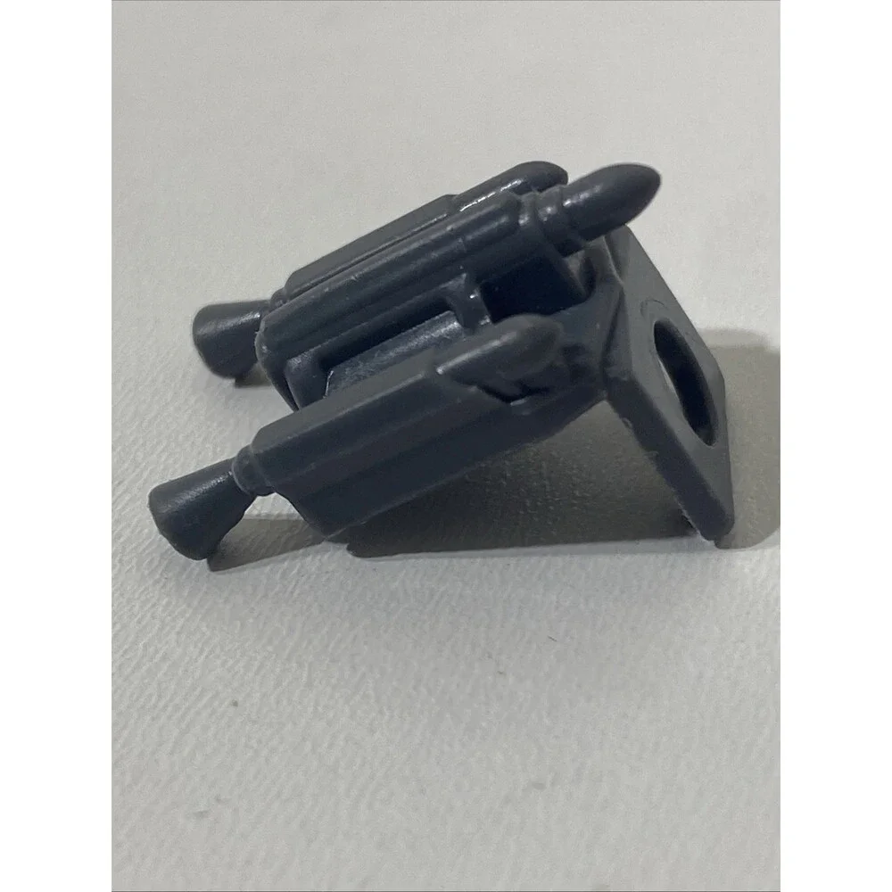 Lego Parts ~ Dark Bluish Gray Minifigure Jet Pack w Nozzles ~ No 64802